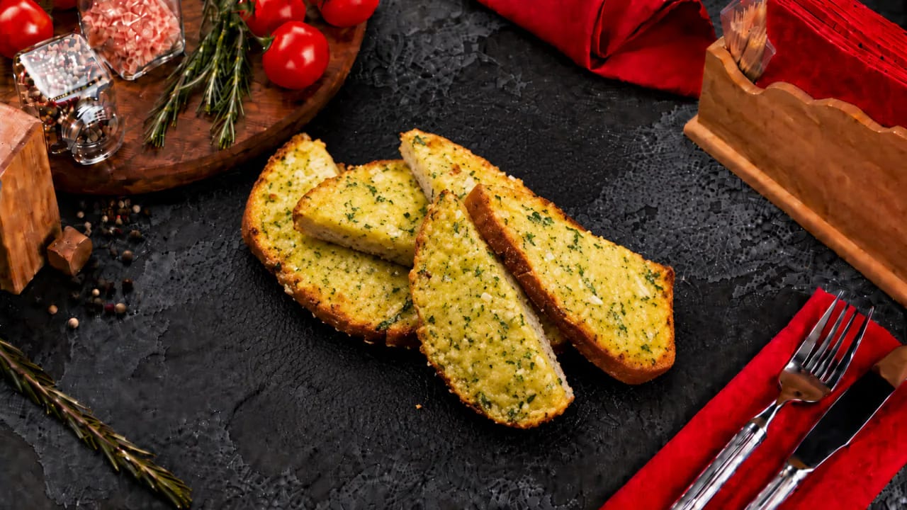 Сырные гренки