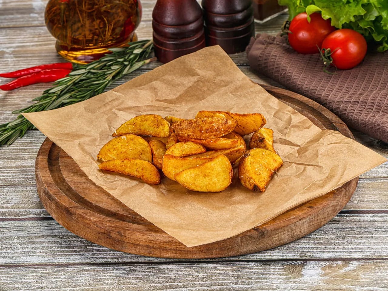 Картофель по-деревенски